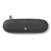Estuche de piel viajero Cashmere Graf von Faber-Castell (dos plumas)