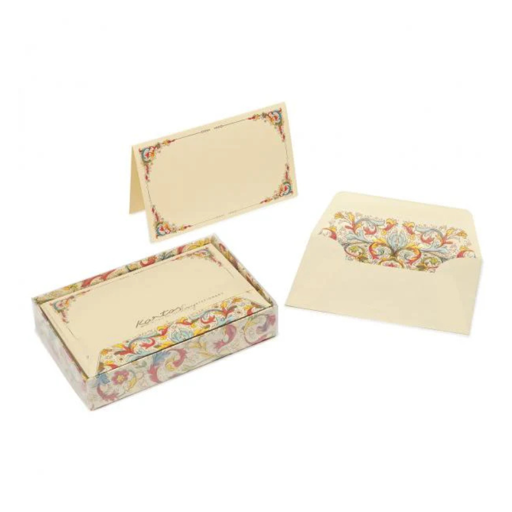 Caja de tarjetas con sobre Kartos