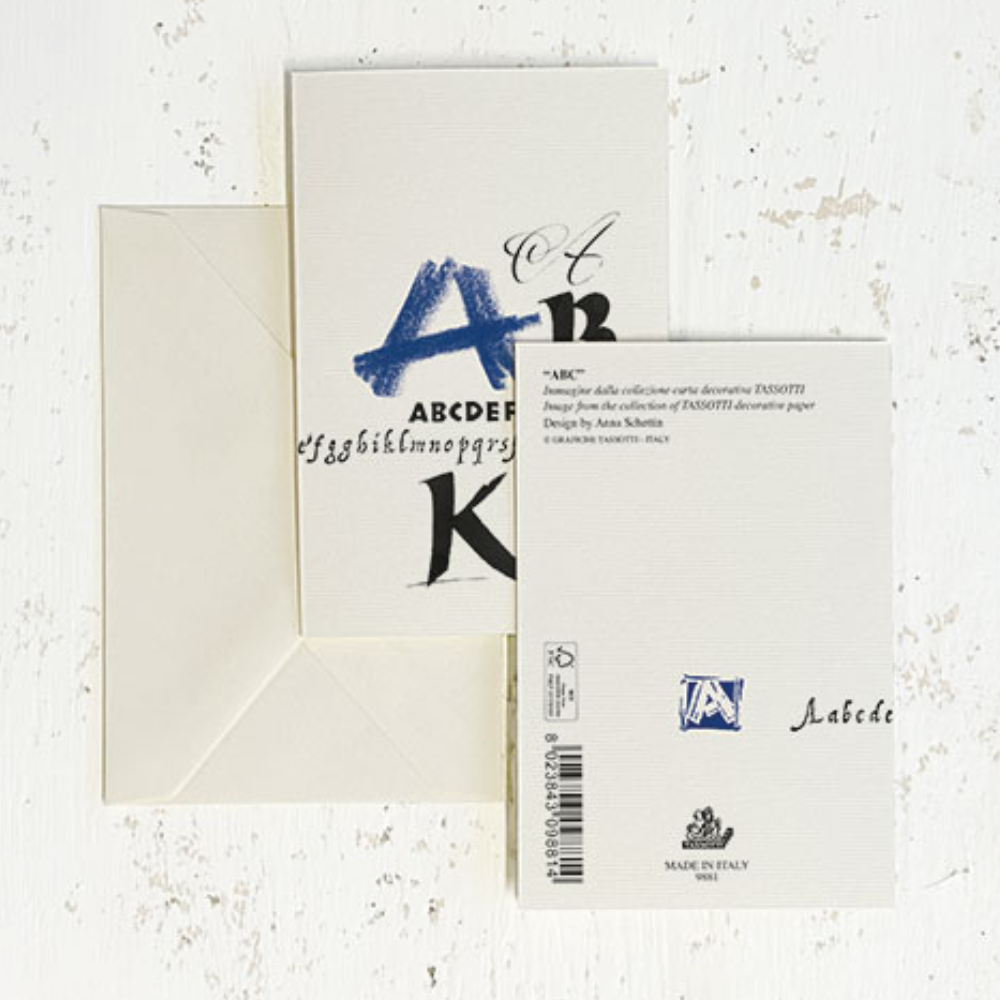 Caja de tarjetas y sobres Grafiche Tassotti