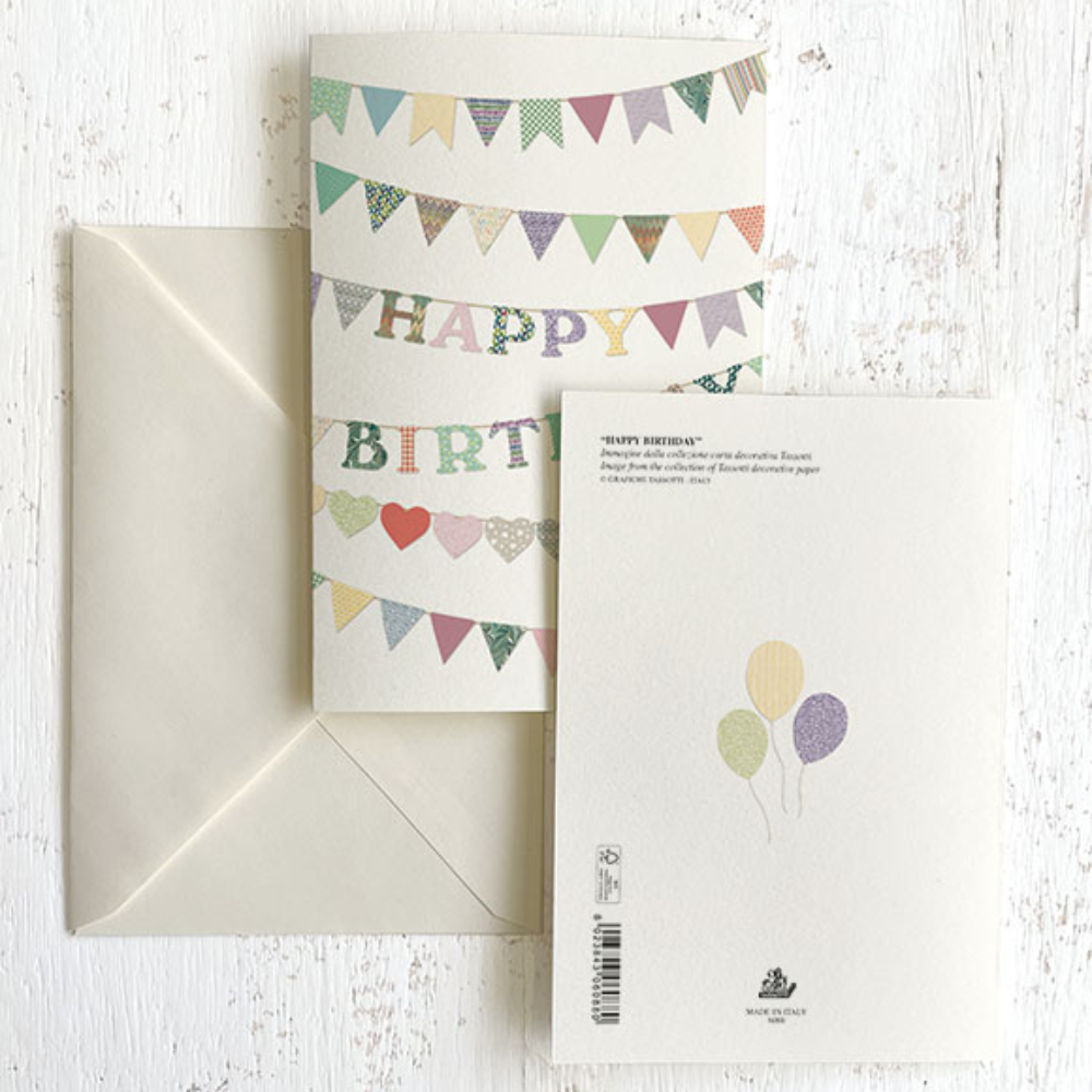 Tarjetas para cumpleaños Grafiche Tassotti