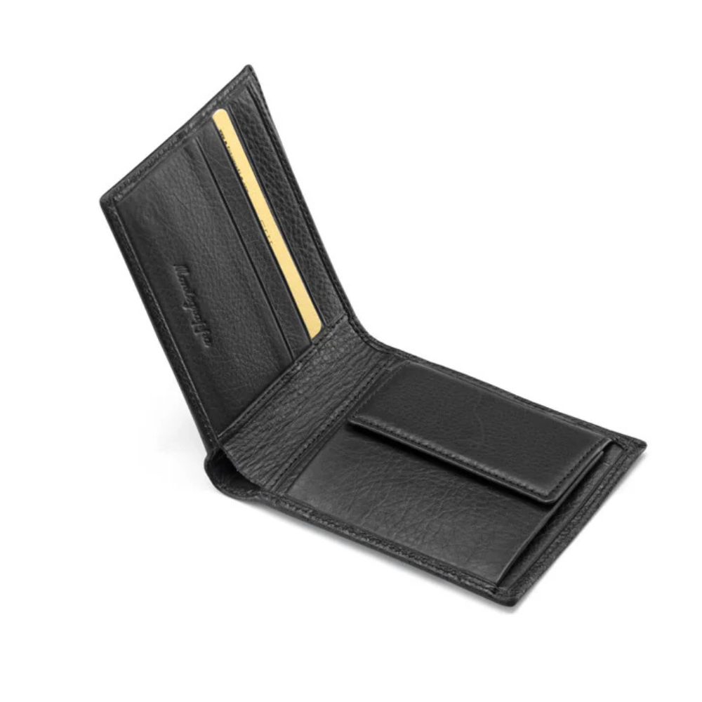 Cartera de piel con bolsa para monedas Montegrappa