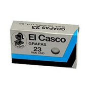 Caja de grapas Galvanizadas El Casco