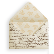 Sobres fantasia "Scrittura" Grafiche Tassotti