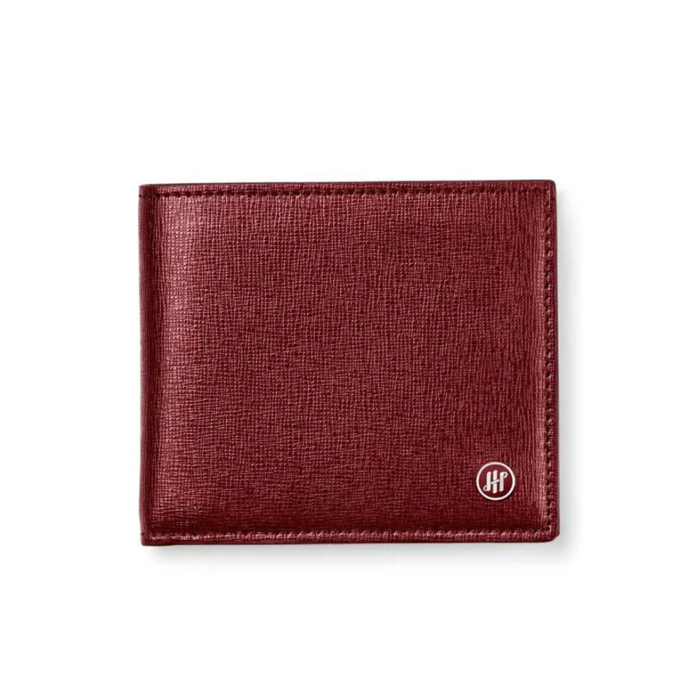 Cartera de piel Bordeaux Saffiano Montegrappa