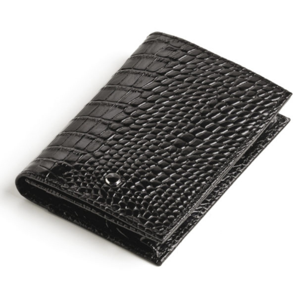 Cartera de negocios de piel Montegrappa