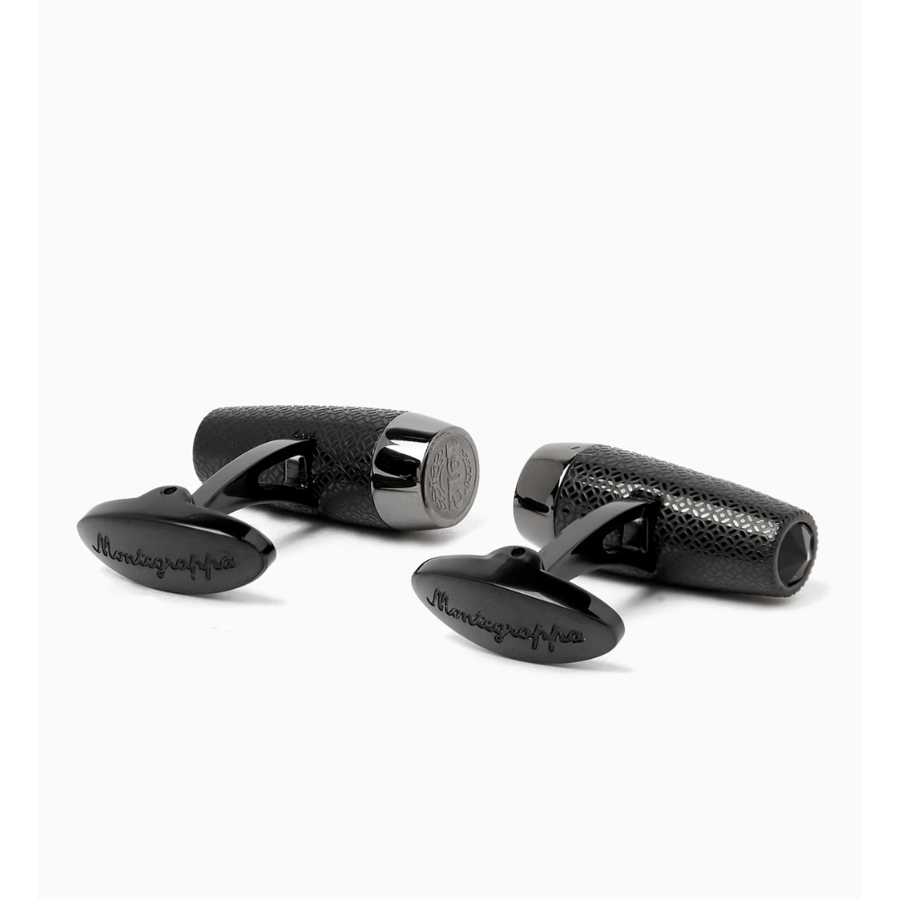 Mancuernillas Fortuna Black & Gun Montegrappa