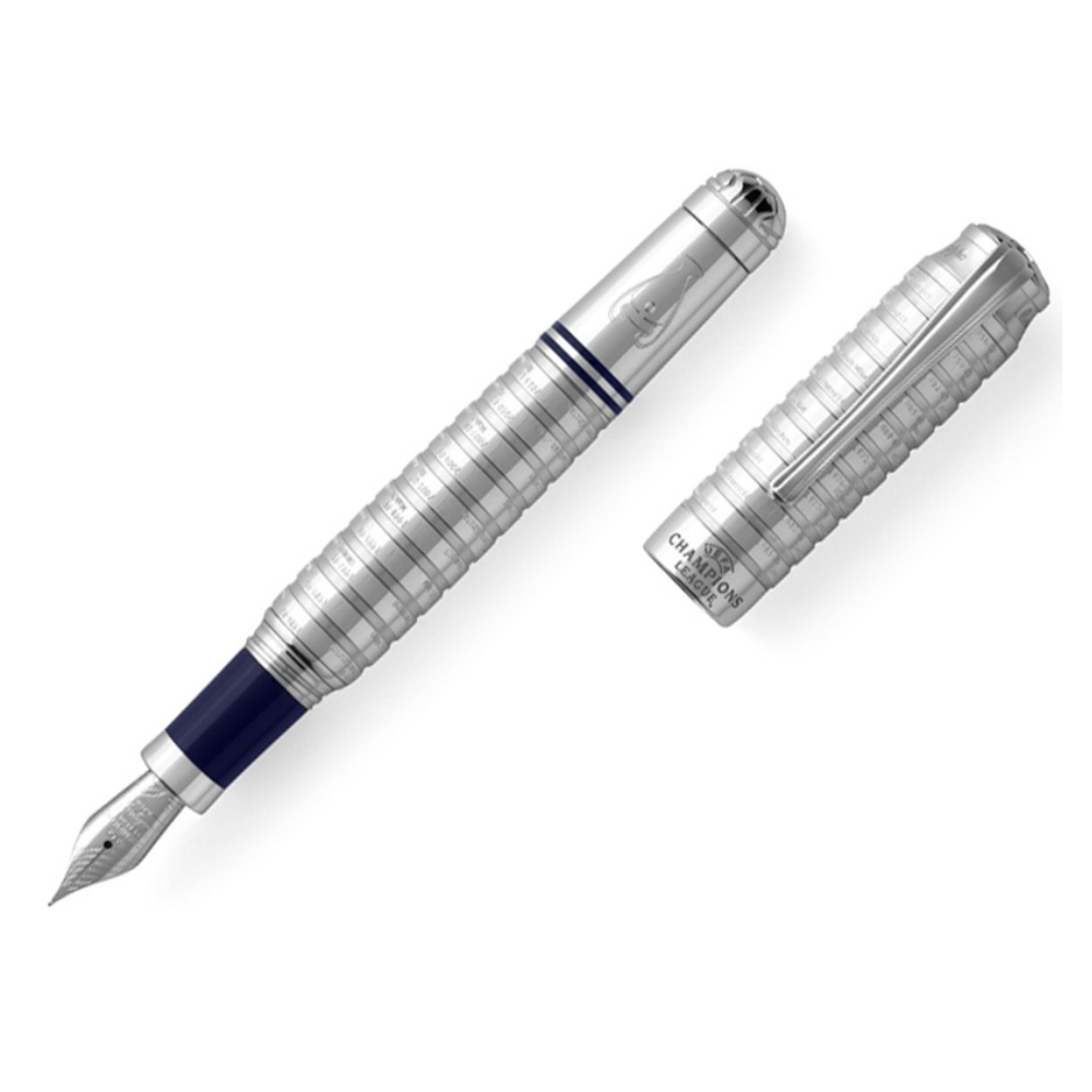 Pluma Fuente UEFA Champions League Plata Montegrappa