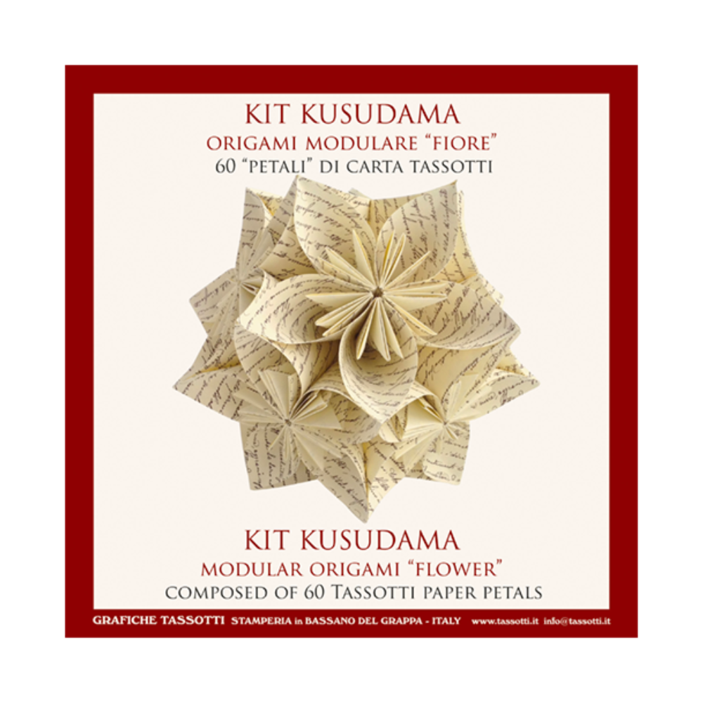 Kit Kusudama Flor Grafiche Tassotti