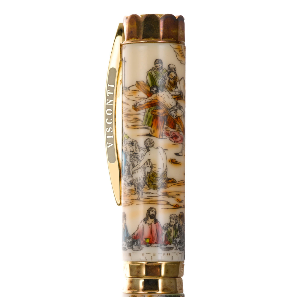 Pluma Funte La Biblia Cristiana Visconti