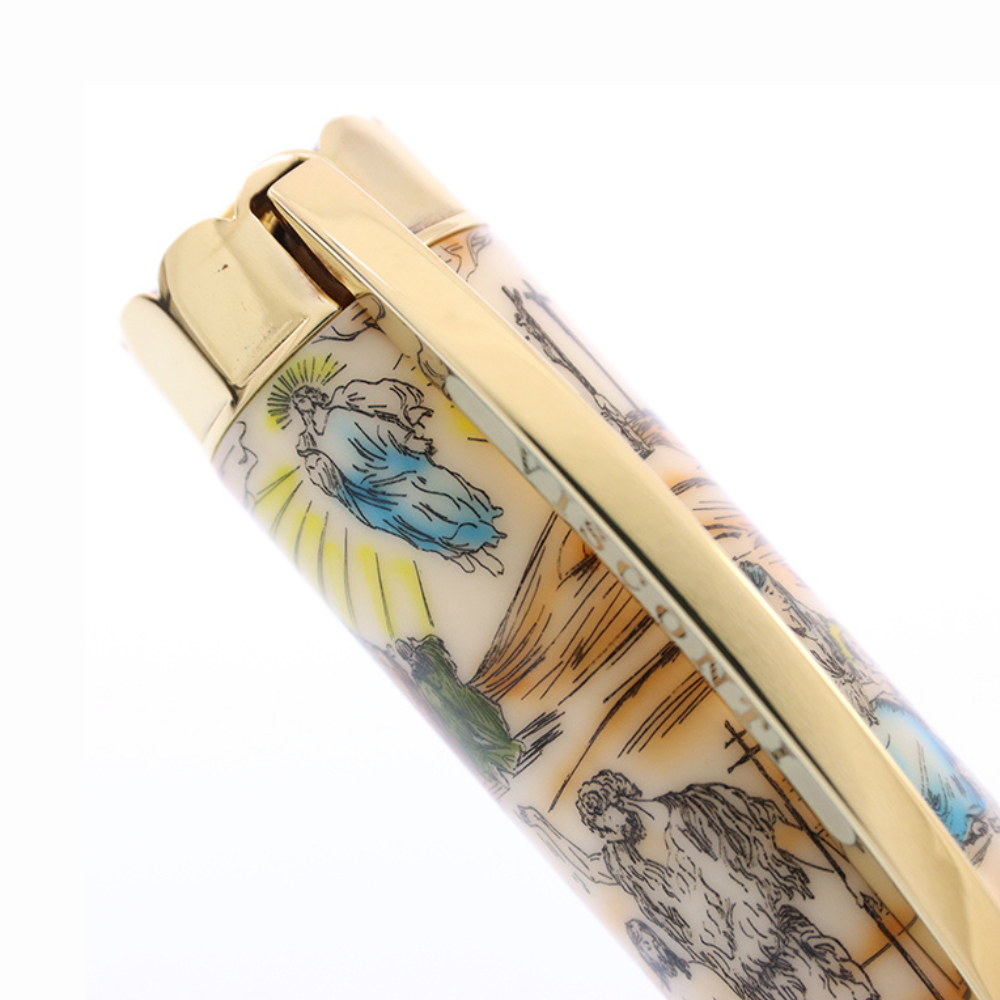 Pluma Funte La Biblia Cristiana Visconti