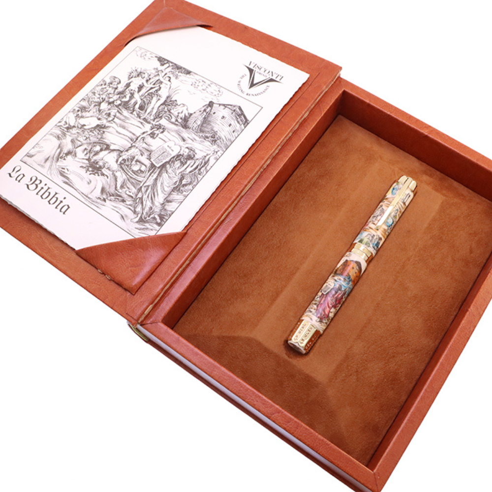 Pluma Funte La Biblia Cristiana Visconti