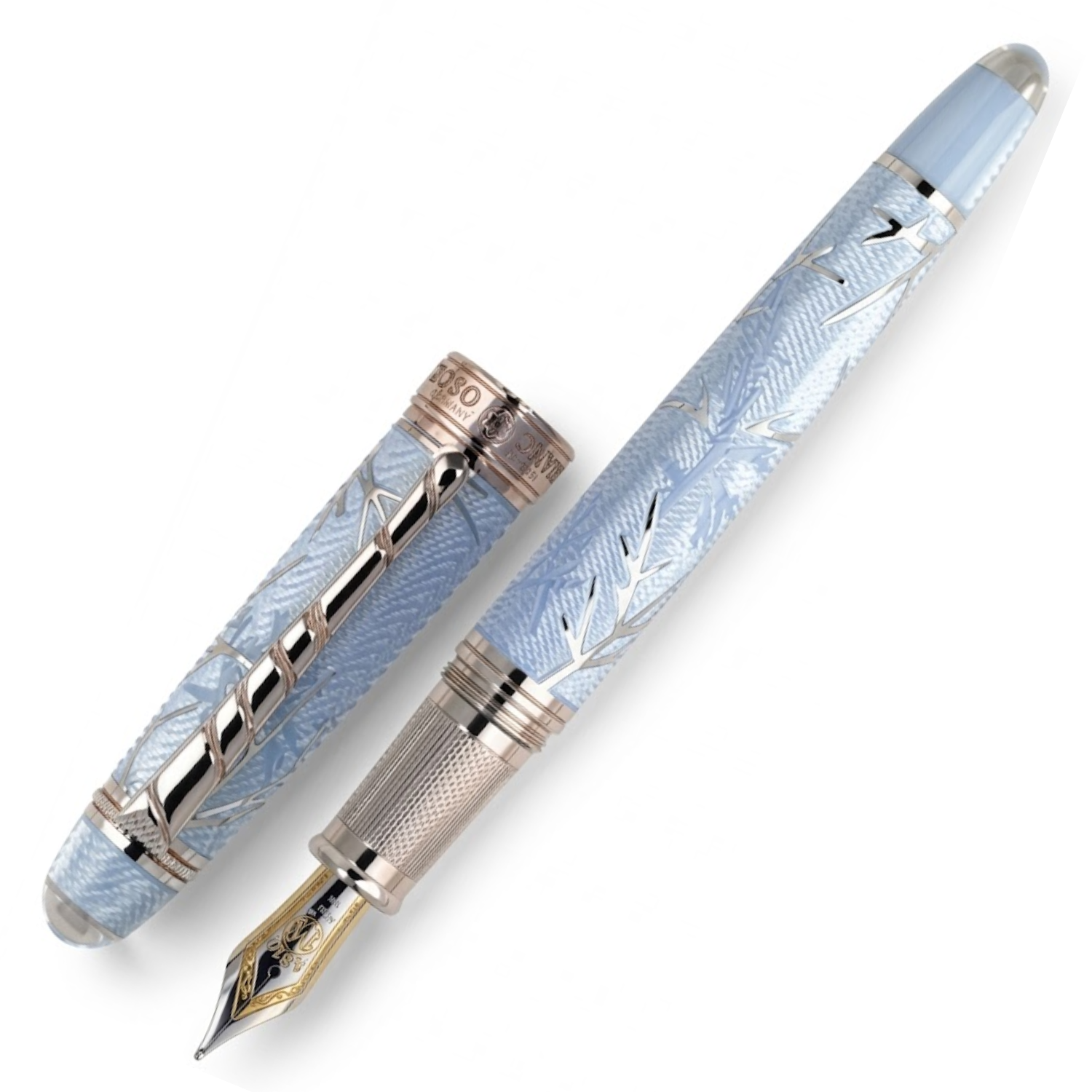 Pluma Fuente Winter Blue David Oscarson