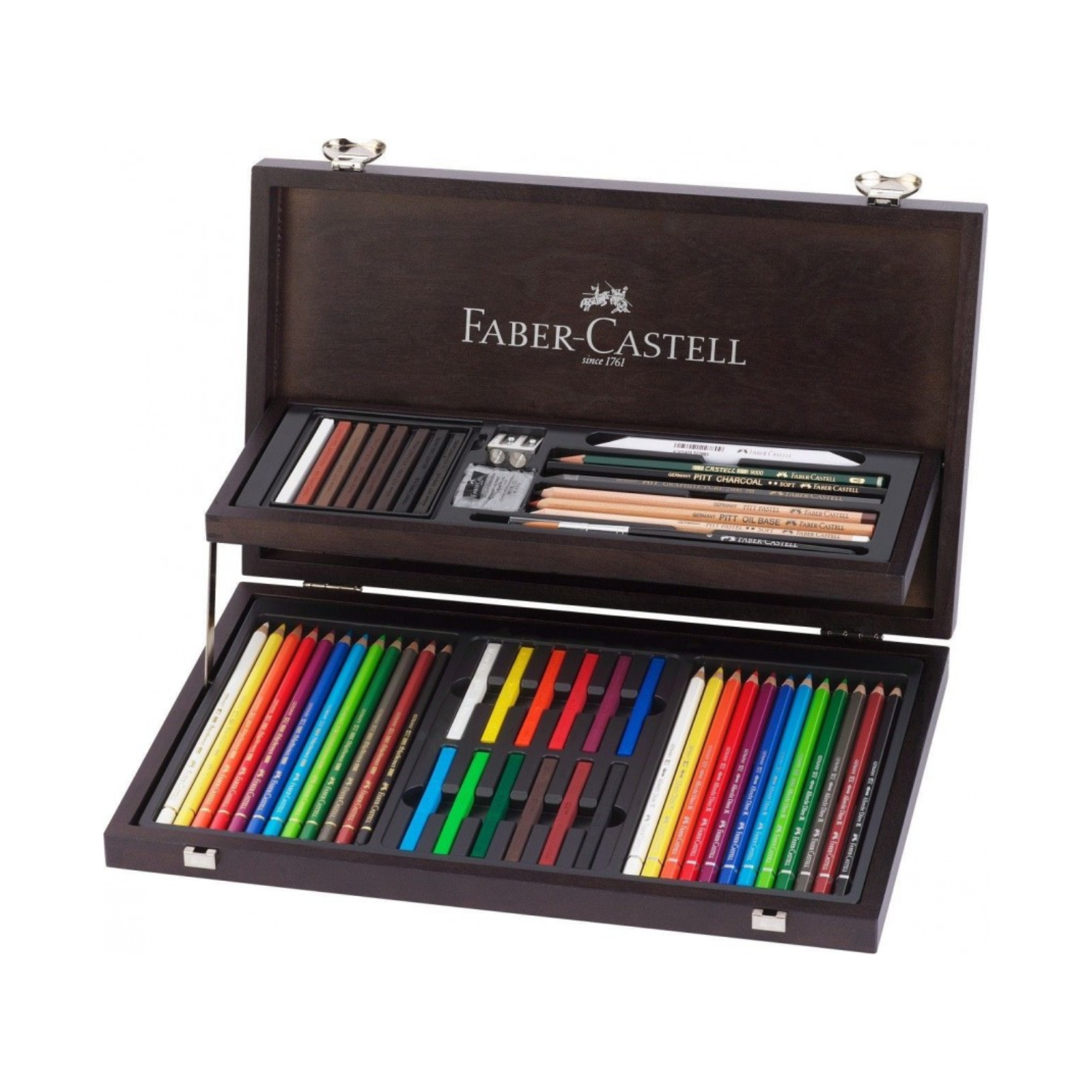 Caja De Madera Compendium Art & Graphic Faber Castell