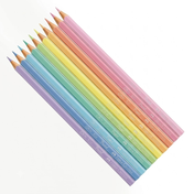 Lápices de Color Pastel Hexagonal