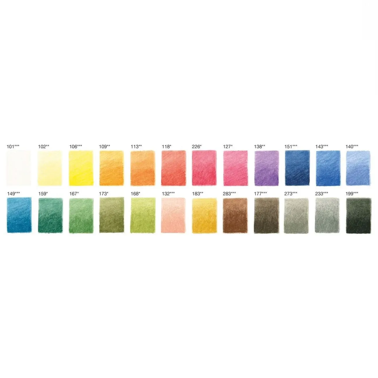 24 Lápices de Color Pastel Pitt Faber-Castell