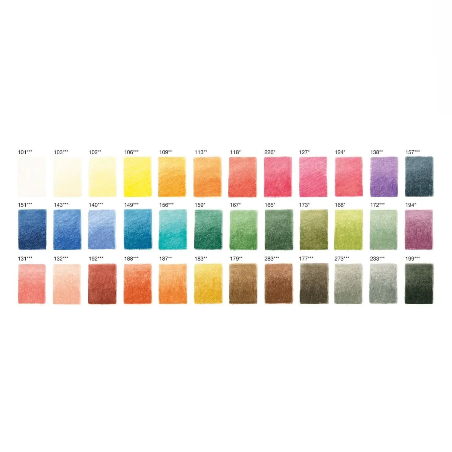 36 Lápices de Color Pastel Pitt Faber-Castell