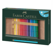30 Lápices de color Aqua con estuche enrrollable Faber-Castell