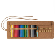 30 Lápices de color Aqua con estuche enrrollable Faber-Castell