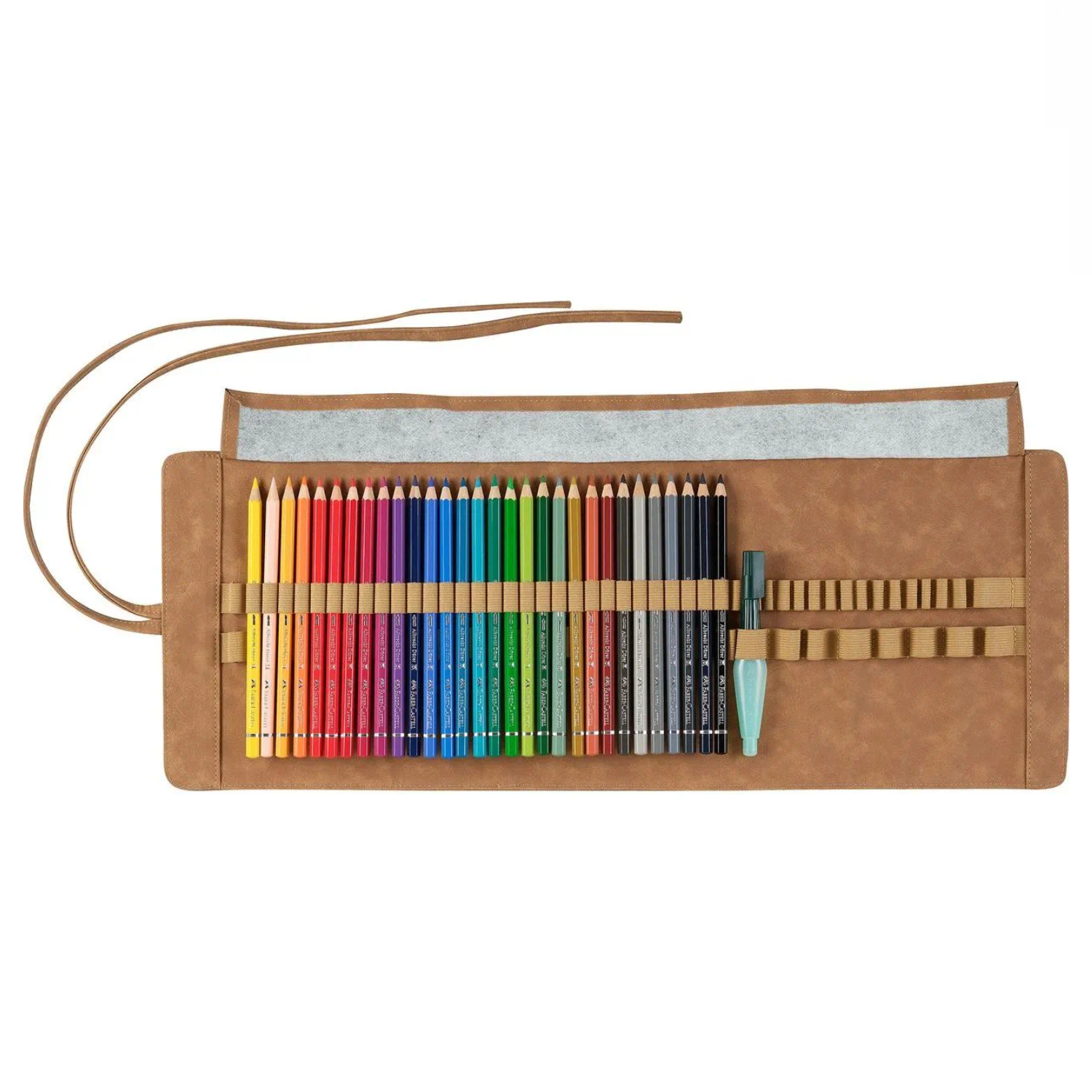 30 Lápices de color Aqua con estuche enrrollable Faber-Castell