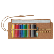 30 Lápices de color Aqua con estuche enrrollable Faber-Castell