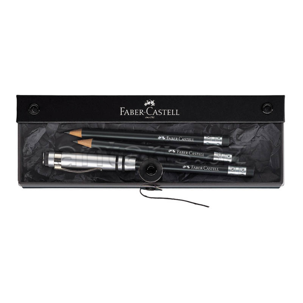 Lápiz Perfecto negro Juego de 3 piezas Faber Castell