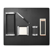 Juego grande de accesorios color negro para escritorio Epsom Graf Von Faber Castell