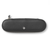 Estuche de piel viajero Cashmere Graf von Faber-Castell (dos plumas)
