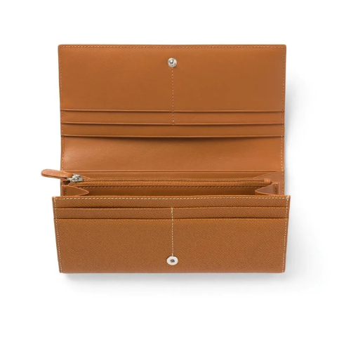 Cartera Epsom con cierre de botón Graf Von Faber Castell