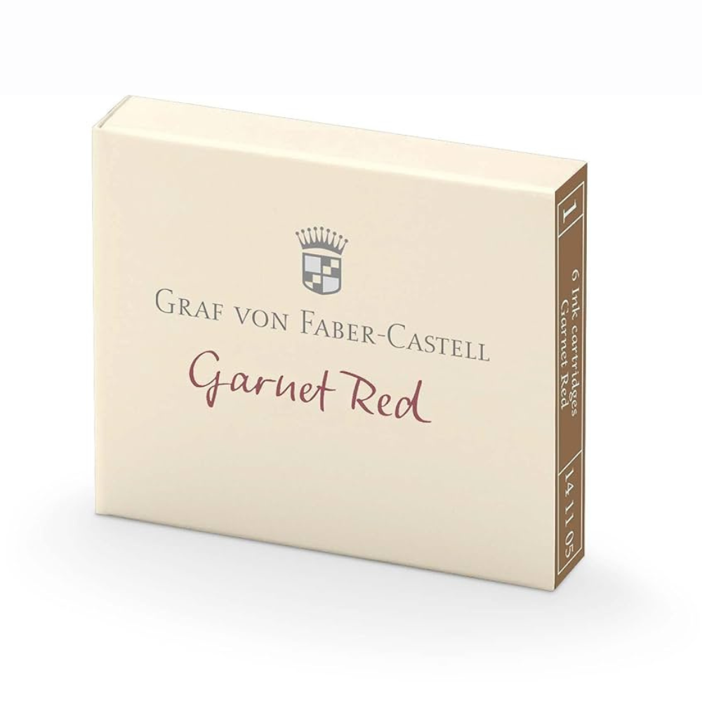 6 cartuchos de tinta Graf von Faber-Castell