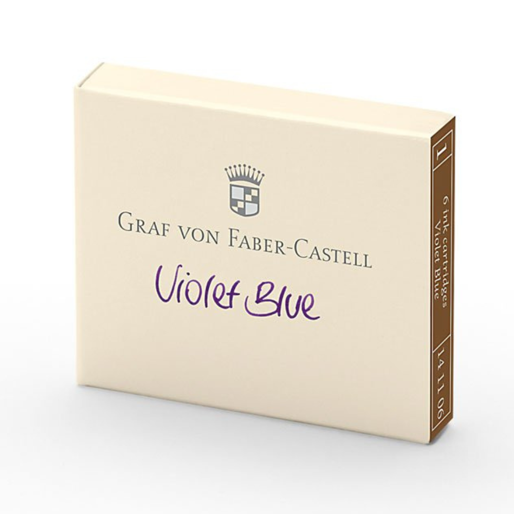 6 cartuchos de tinta Graf von Faber-Castell