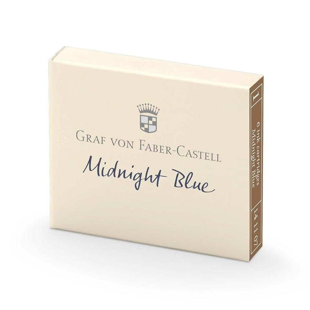 6 cartuchos de tinta Graf von Faber-Castell