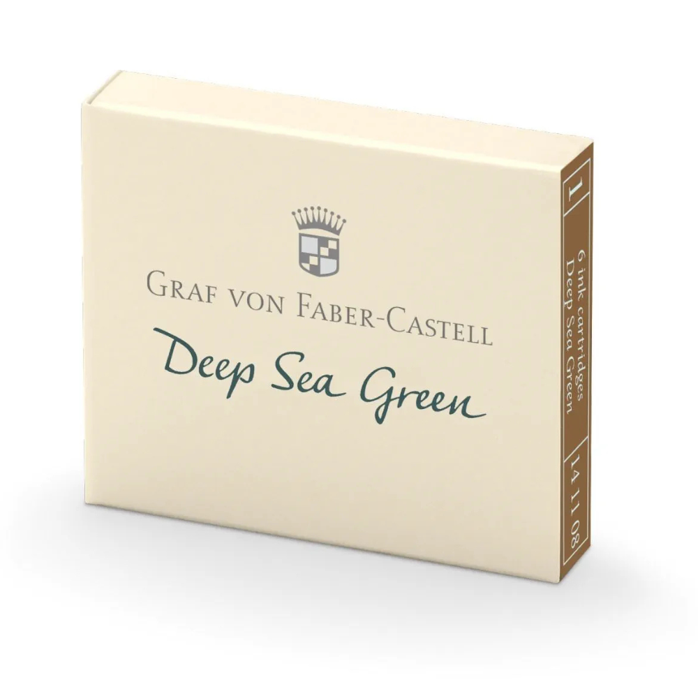 6 cartuchos de tinta Graf von Faber-Castell