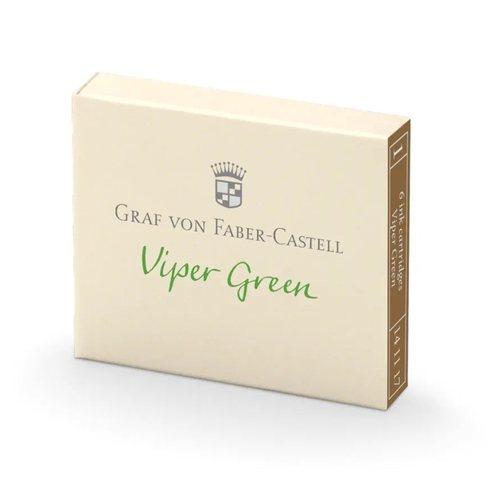 6 cartuchos de tinta Graf von Faber-Castell