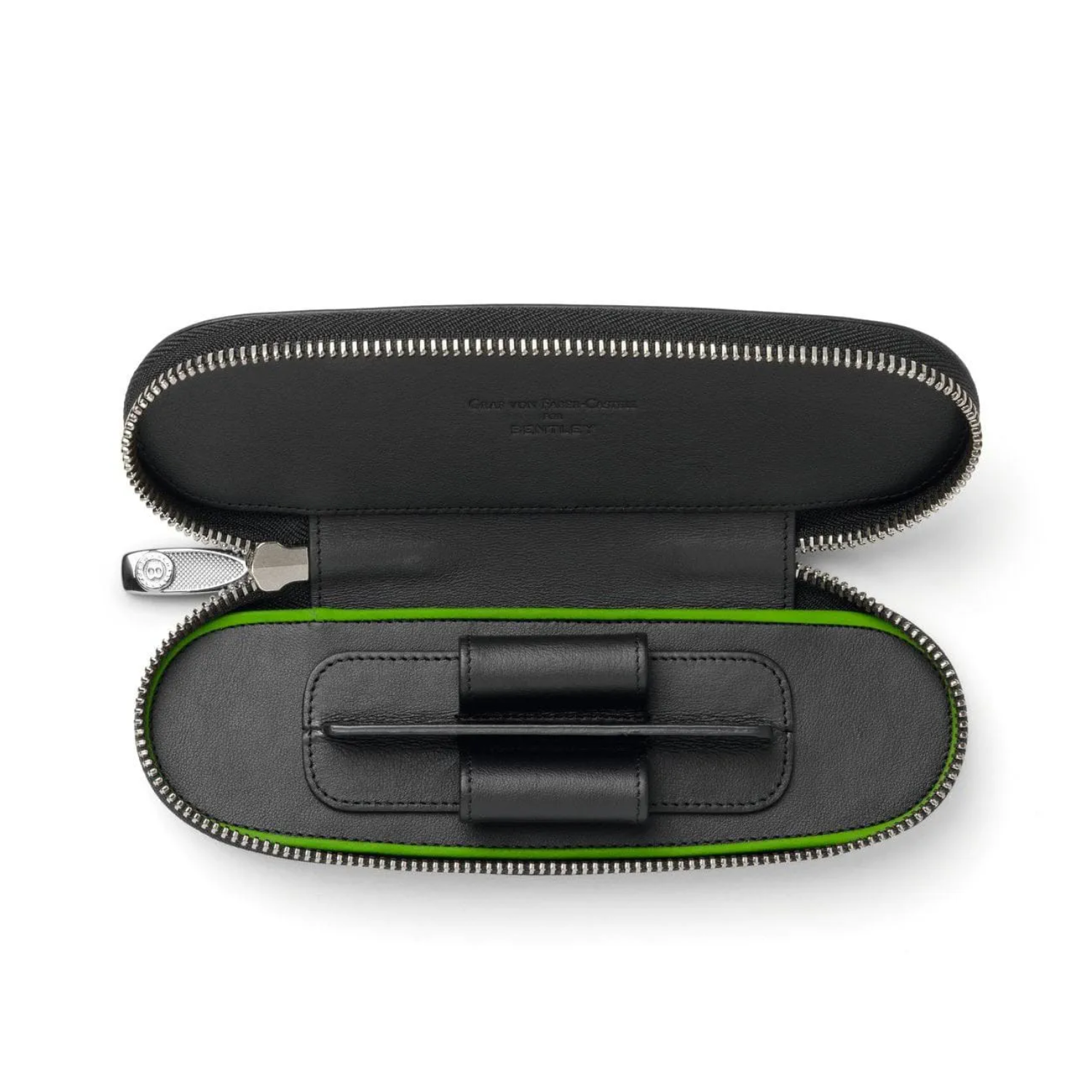Estuche Bentley de piel para dos plumas Graf Von Faber Castell