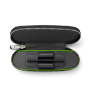 Estuche Bentley de piel para dos plumas Graf Von Faber Castell