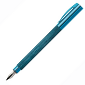 Pluma Fuente Blue Wood Faber Castell