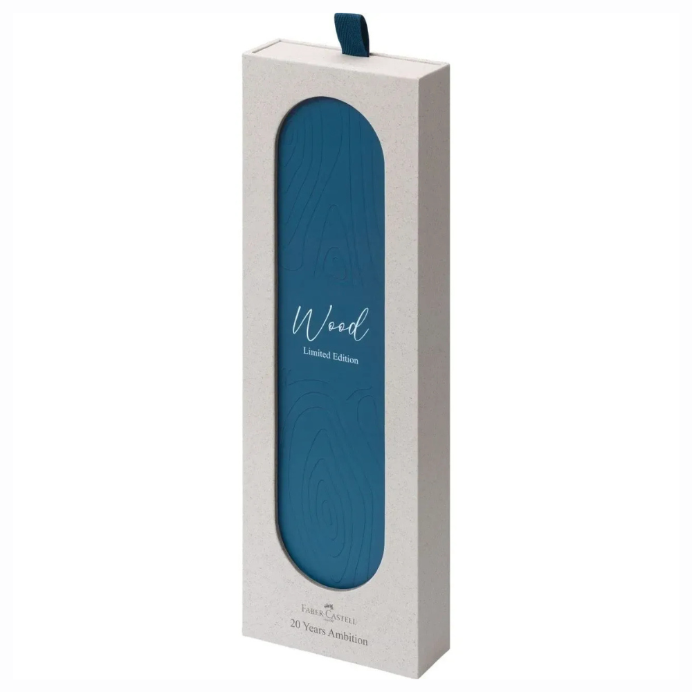 Pluma Fuente Blue Wood Faber Castell