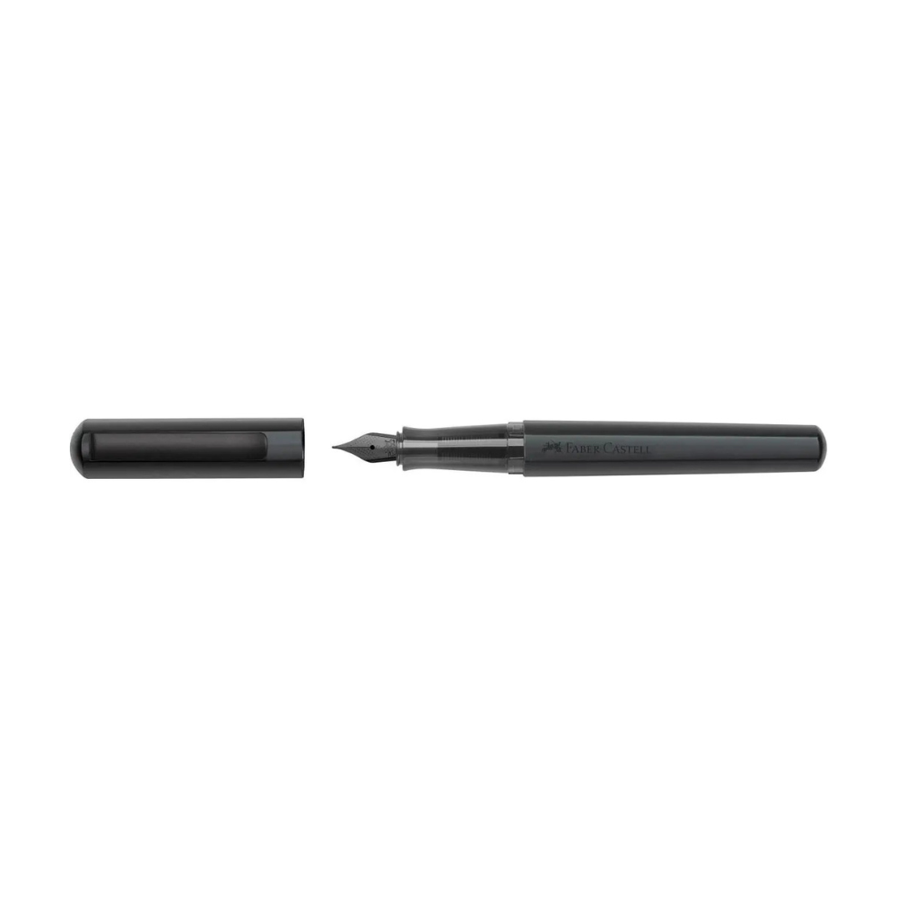 Pluma fuente Hexo negro matt Faber-Castell