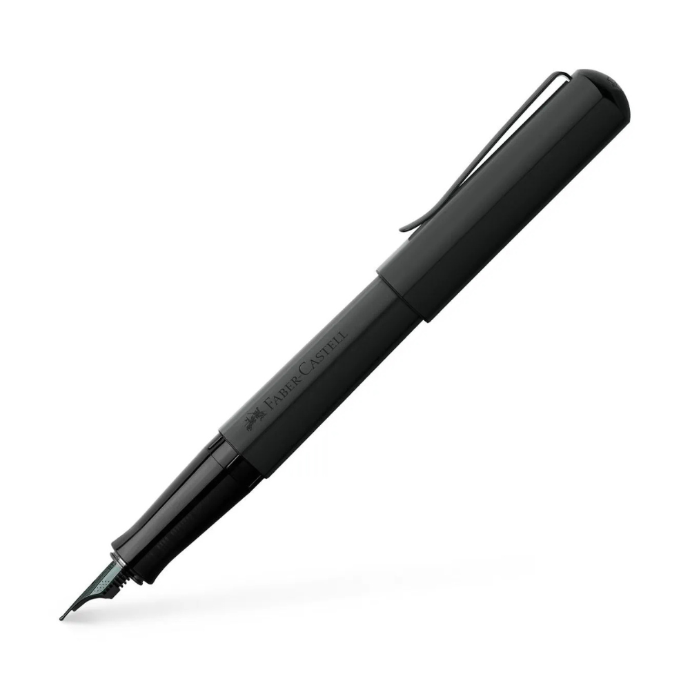 Pluma fuente Hexo negro matt Faber-Castell