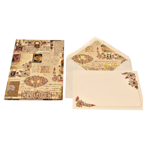 Portafolio con tarjetas y sobres Kartos