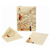 Portafolio con tarjetas y sobres Kartos