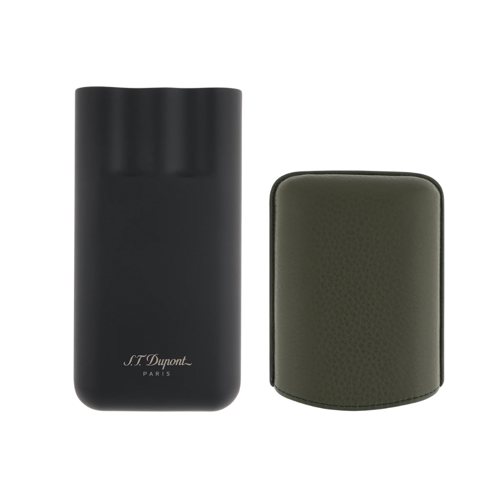 Estuche para 3 puros Khaki S.T. Dupont
