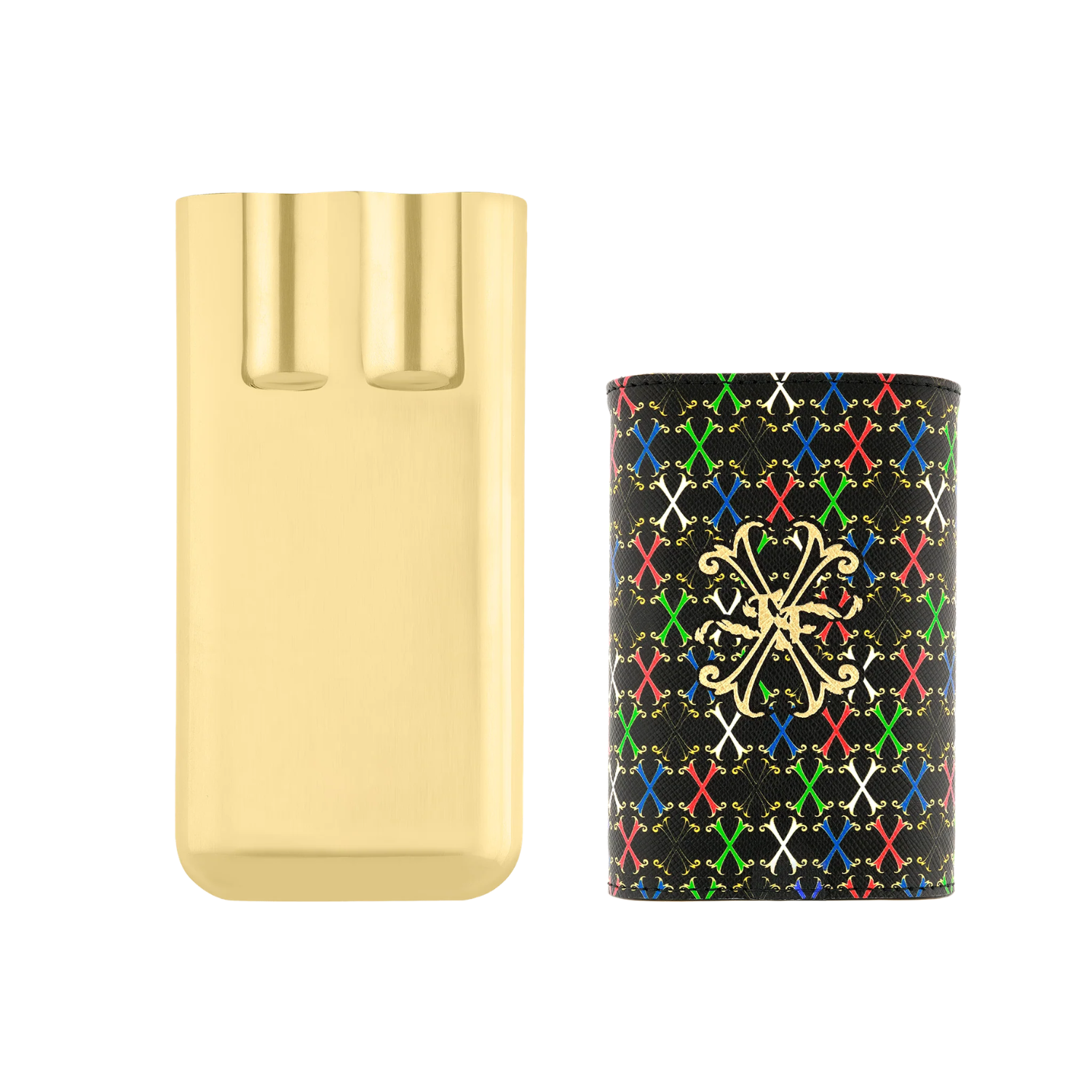 Estuche para Tres Puros Arturo Fuente Multicolor S.T. Dupont