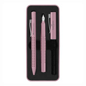 Set Grip Pluma Fuente + Bolígrafo Faber-Castell