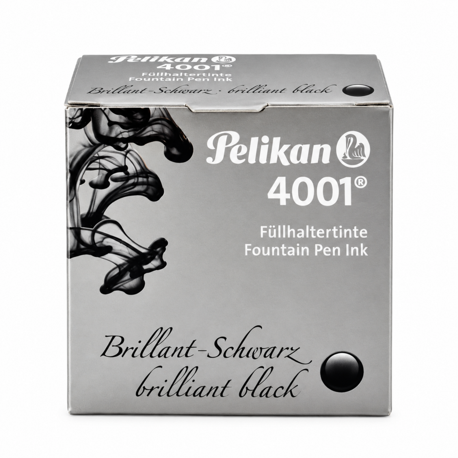Frasco de Tinta 4001 Brillant Black Pelikan