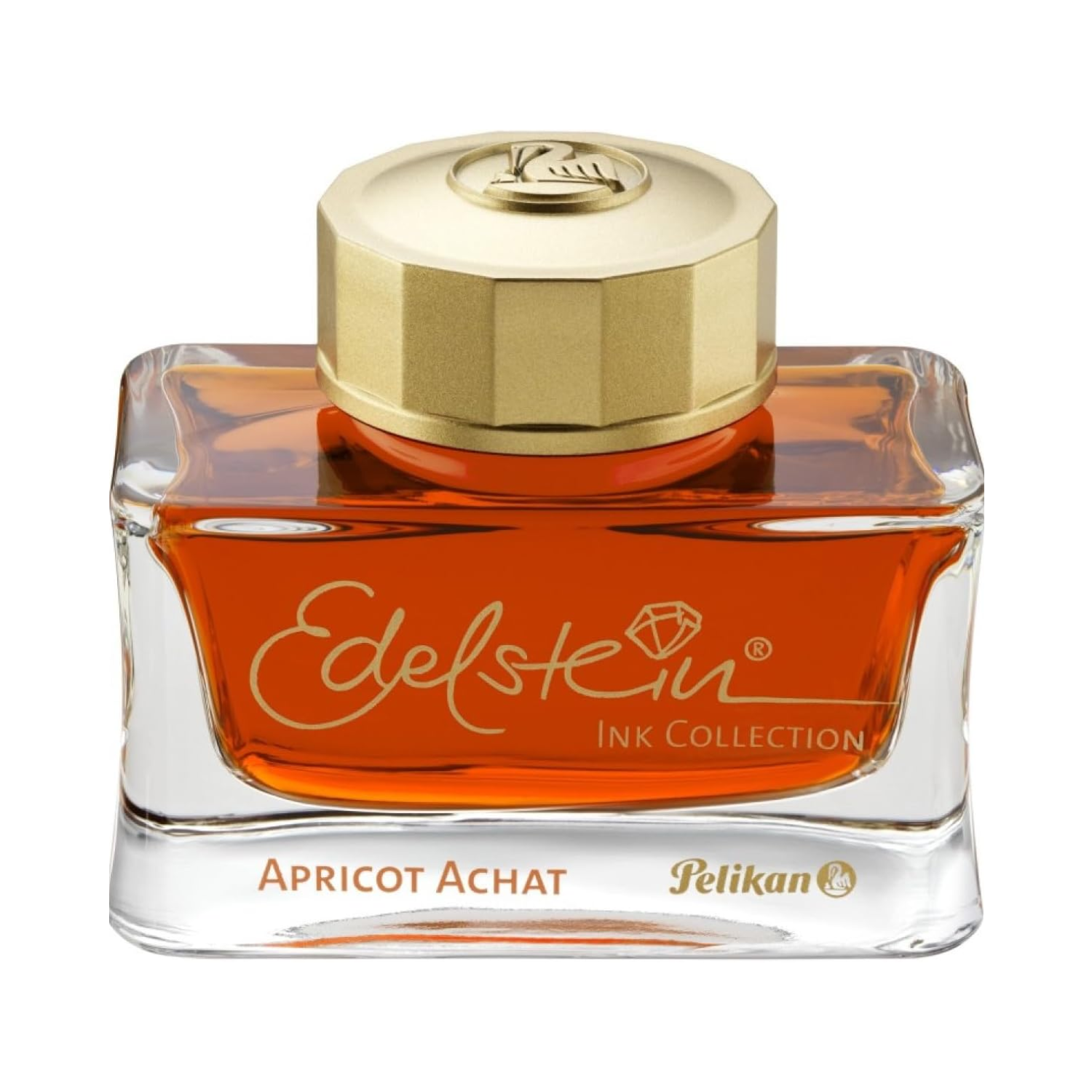 Frasco de Tinta Edelstein Ink of the Year 2025: Apricot Achat Pelikan