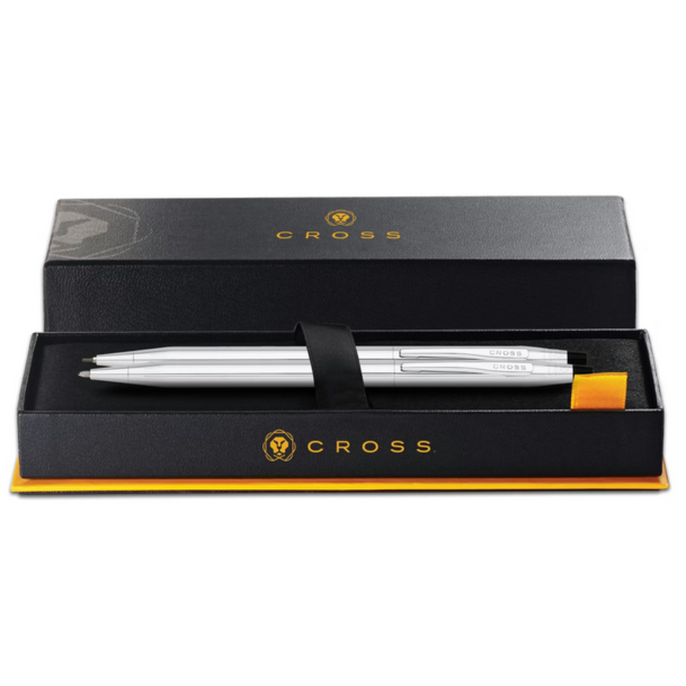 SET Classic Century® Chrome Bolígrafo + Portaminas Cross