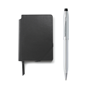 SET Classic Century® II Chrome Bolígrafo + Libreta Cross