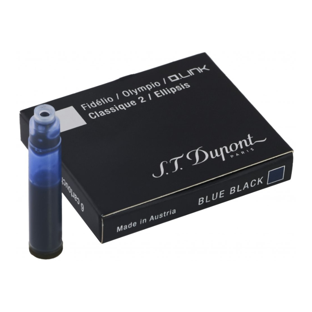 6 cartuchos de tinta S.T. Dupont