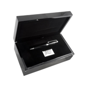 Pluma Fuente Línea D Picasso Palladium Negro S.T. Dupont